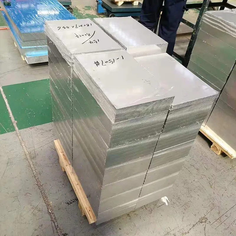 Platen van aluminiumlegering